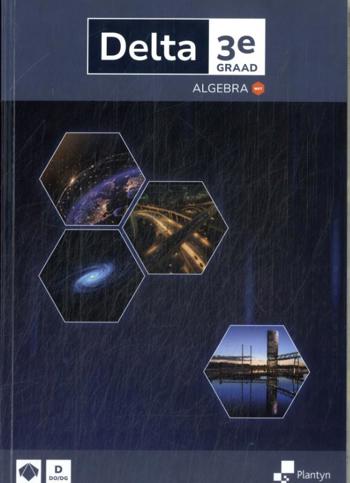 9789049711214 - Delta 3e graad Algebra leerboek Doorstroomfinaliteit wetenschappen (ed 2025)