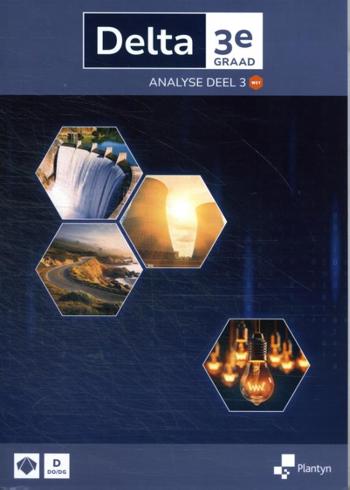 9789049711320 - Delta 3e graad Analyse leerboek deel 3 Doorstroomfinaliteit wetenschappen (ed 2025)