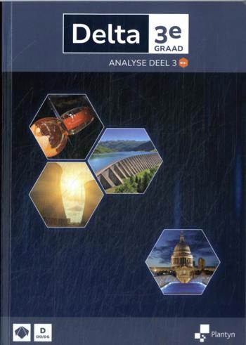 9789049711337 - Delta 3e graad Analyse leerboek deel 3 Doorstroomfinaliteit gevorderde wiskunde (ed 2025)
