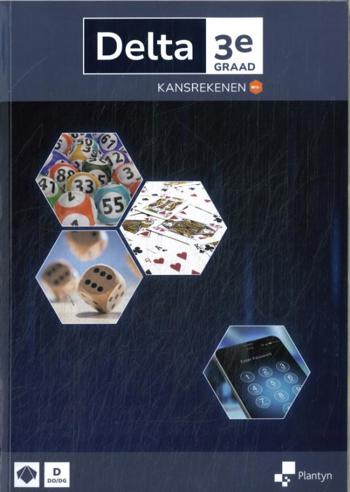 9789049711344 - Delta 3e graad Kansrekenen leerboek Doorstroomfinaliteit gevorderde wiskunde (ed 2025)