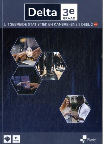 9789049711368 - Delta 5/6 Uitgebr stat&kansrek leerboek dl 2 Dstr.fin Stat+(+Scoodle) (ed 2025)