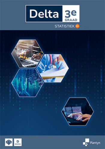 9789049711399 - Delta 3e graad Statistiek leerboek Doorstroomfinaliteit gevorderde wiskunde (ed 2025)