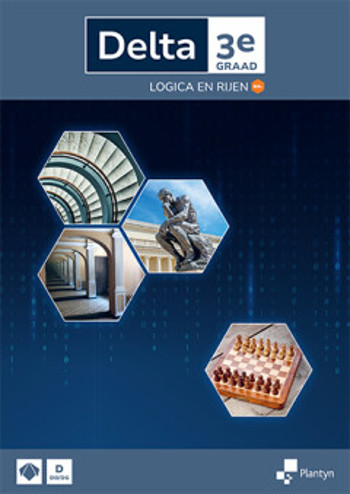 9789049711405 - Delta 3e graad Logica & rijen leerboek Doorstroomfinaliteit gevorderde wiskunde (ed 2025)