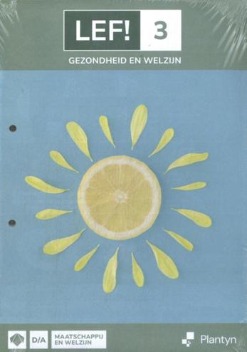 9789049712433 - LEF! 3 Maatschappij en welzijn lwb Gezondheid en welzijn (+ Scoodle)