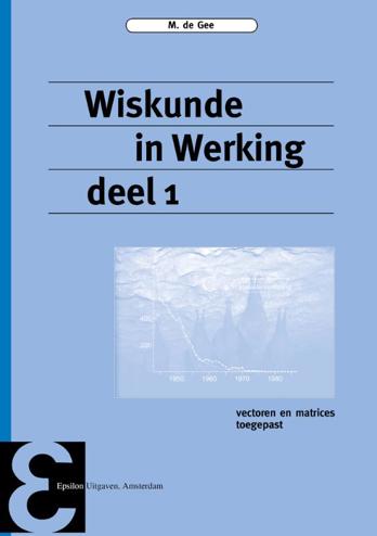 9789050411400 - Wiskunde in Werking / deel 1