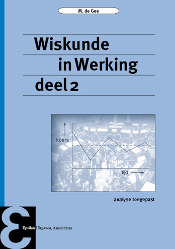 9789050411837 - Wiskunde in Werking deel 2