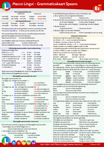 9789051981162 - Macco Lingui - Grammaticakaart Spaans