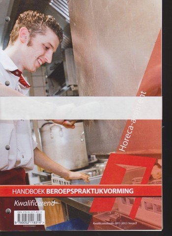 9789052118314 - Handboek bpv horeca-assistent kwalific KD 2011-2012 versie 2