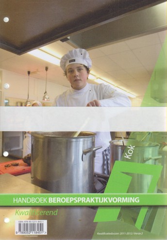 9789052118451 - Handboek bpv kok kwalificerend KD 2011-2012 versie 2