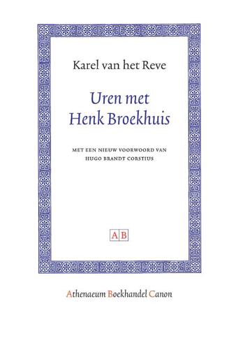 9789053569320 - Uren met henk broekhuis