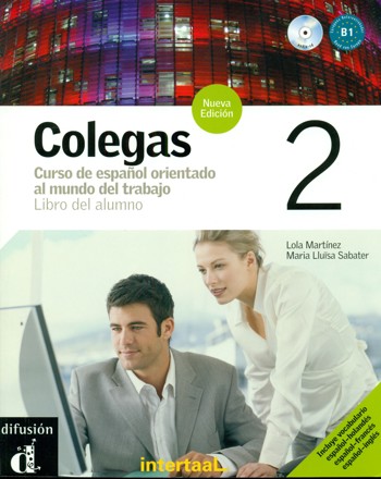 9789054517931 - Colegas tekstboek 2 (+ audio-cd)
