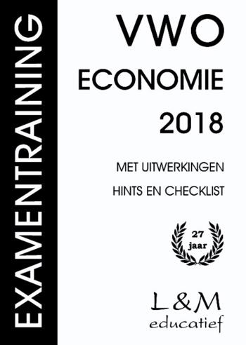 9789054893868 - Examentraining vwo economie 2018 nieuw programma