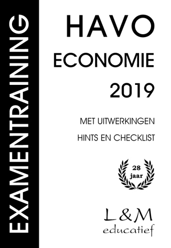 9789054893998 - Examentraining havo economie 2019 nieuw programma