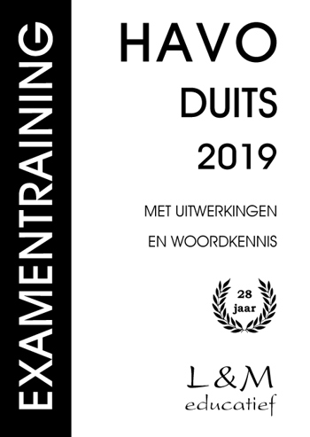 9789054894063 - Examentraining havo duits 2019