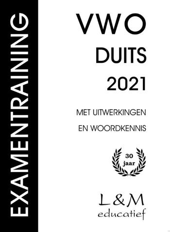 9789054894254 - Examentraining vwo duits 2021
