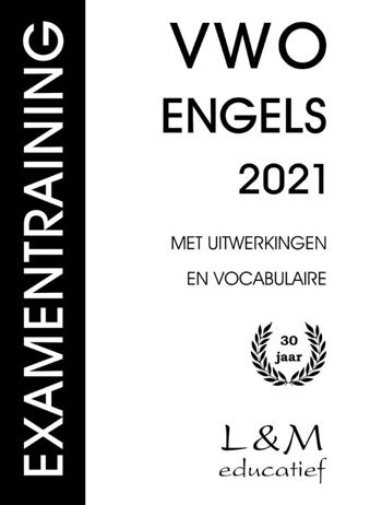 9789054894285 - Examentraining vwo engels 2021