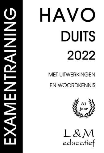 9789054894322 - Examentraining havo duits 2022