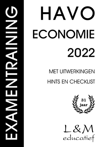9789054894407 - Examentraining havo economie 2022 nieuw programma