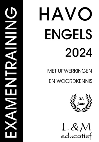 9789054894476 - Examentraining havo engels 2024
