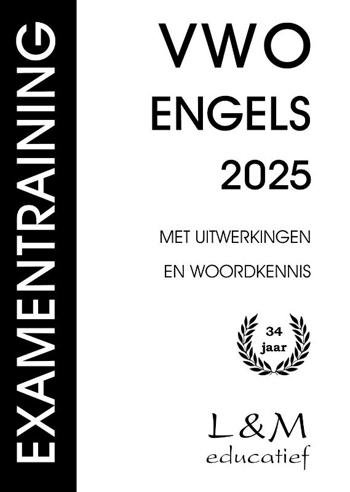 9789054894537 - Examentraining vwo Engels 2025
