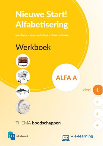 9789055173037 - Nieuwe Start Alfabetisering werkboek Alfa A dl 1 + e-learning