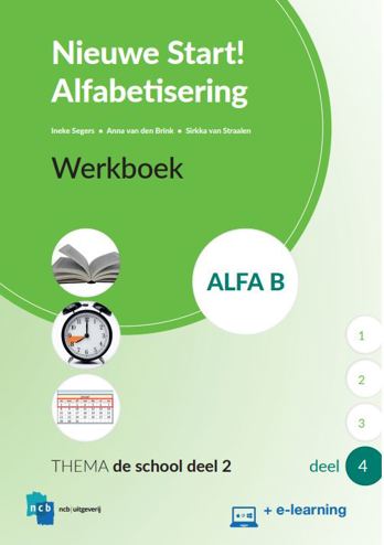 9789055173303 - Nieuwe Start Alfabetisering werkboek Alfa B dl 4 + e-learning