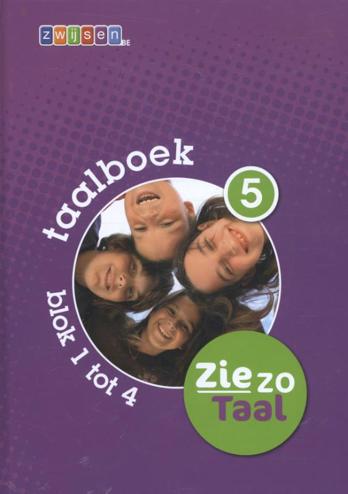 9789055356836 - Zie zo Taal, Taalboek 5