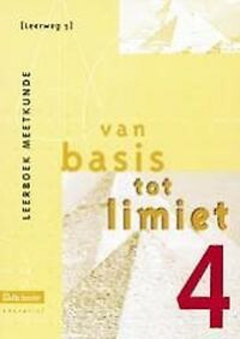 9789057513763 - Van basis tot limiet 4 leerboek meetkunde leerweg 5