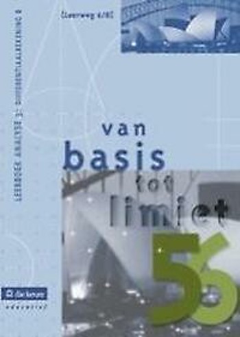 9789057515958 - Van basis tot limiet 5/6 leerboek analyse 3 leerweg 6/8