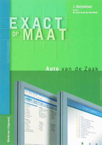 9789057521324 - Exact op maat auto van de zaak