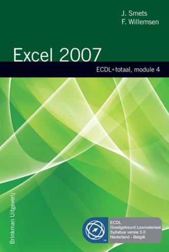 9789057521478 - Excel 2007 ECDL totaal module 4