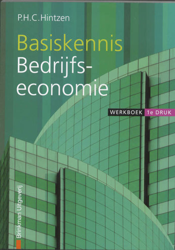 9789057521591 - Basiskennis bedrijfseconomie werkboek