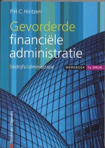 9789057521614 - Gevorderde financiële administratie werkboek