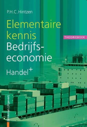 9789057521966 - Elementaire kennis bedrijfseconomie handel+ theorieboek
