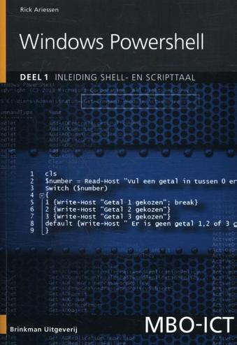 9789057523465 - MBO-ICT Windows PowerShell