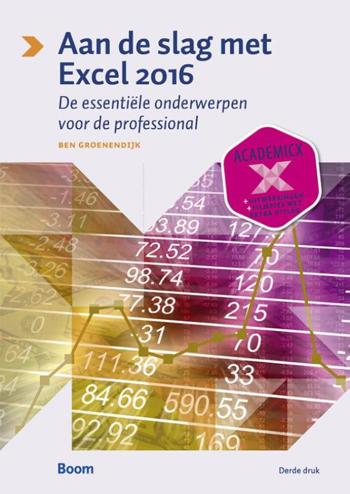 9789058755308 - Aan de slag met Excel 2016