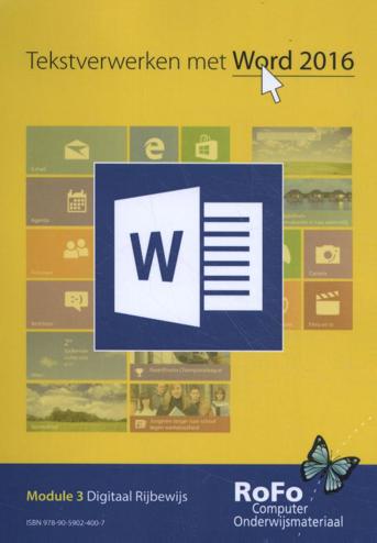 9789059024007 - Tekstverwerken met Word 2016