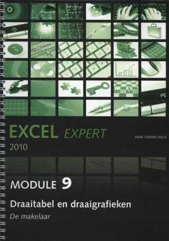 9789059062504 - Excel expert 2010 - module 9: draaitabel en draaigrafieken de makelaar