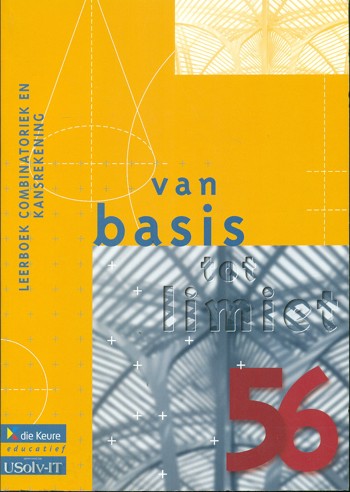 9789059587212 - Van basis tot limiet 5/6 leerbk combinatoriek/kansrek lw 6/8