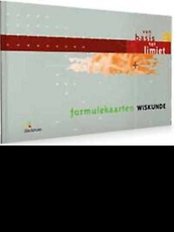 9789059588318 - Van basis tot limiet formulekaarten wiskunde volledig pakket