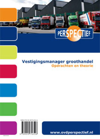 9789059756526 - Perspectief vestigingsmanager groothandel opdracht + theorie
