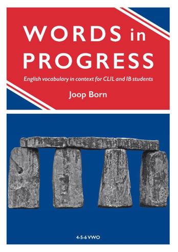 9789059972292 - Words in Progress for CLIL and IB students workbook
