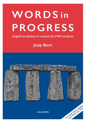 9789059973473 - Words in Progress for CLIL and IB students workbook