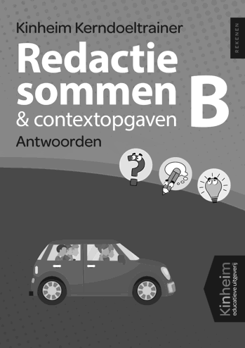 9789060527016 - Kerndoeltrainer Redactiesommen & Contextopgaven B antwoorden