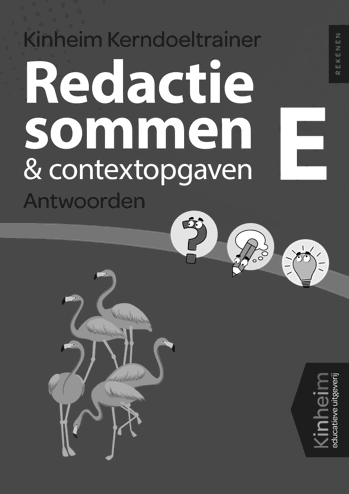 9789060527047 - Kerndoeltrainer Redactiesommen & Contextopgaven E antwoorden