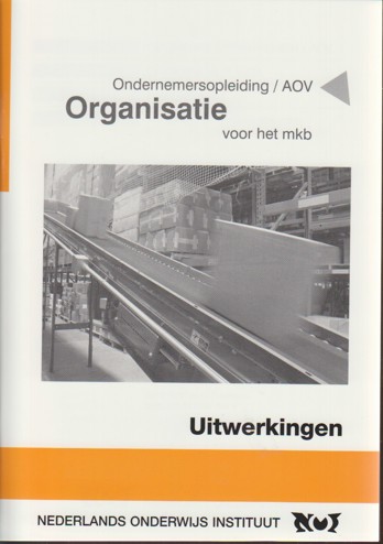 9789063554156 - Organisatie voor het mkb uitwerkingen