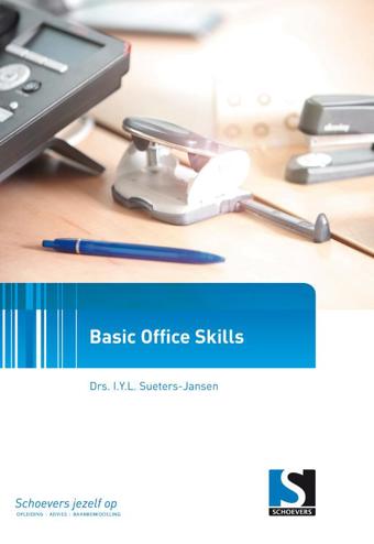9789065463869 - Basic office skills