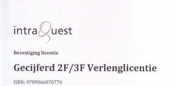 9789066070776 - Gecijferd! 2F/3F verlenglicentie