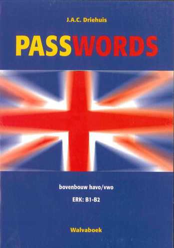 9789066752986 - Passwords bovenbouw havo/vwo