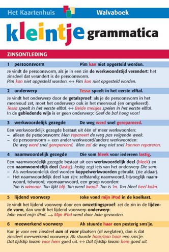 9789066753808 - Kleintje grammatica
